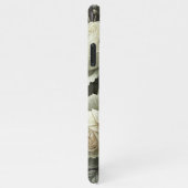 Coque iPhone 11Pro Max Dessin botanique classique chic Rose (Côté droit)