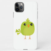 Coque iPhone 11Pro Max Dessin d'oiseau vert (Dos)