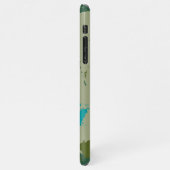 Coque iPhone 11Pro Max Diverse green colors background (Côté gauche)