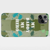 Coque iPhone 11Pro Max Diverse green colors background (Dos Horizontal)