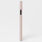Coque iPhone 11Pro Max Écriture féminine moderne monogramme bleu rose (Côté droit)