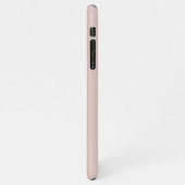 Coque iPhone 11Pro Max Écriture féminine moderne monogramme bleu rose (Côté gauche)