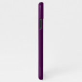 Coque iPhone 11Pro Max Eggplant Purple Solid (Côté droit)