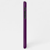 Coque iPhone 11Pro Max Eggplant Purple Solid (Côté gauche)