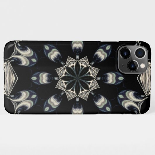 Coque iPhone 11Pro Max Elégant Mandala (Dos Horizontal)