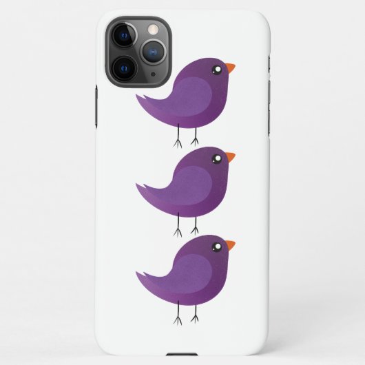 Coque iPhone 11Pro Max Enfants mignonette birdy (Dos)
