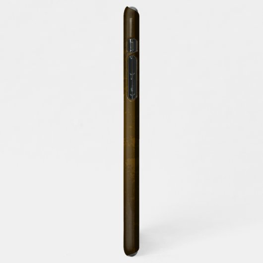 Coque iPhone 11Pro Max Engrenages à vapeur et papillons bleus (Côté gauche)