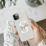 Coque iPhone 11Pro Max Étincelle de Parties scintillant moderne | Persona<br><div class="desc">Étincelle de Parties scintillant moderne | Fille initiale personnelle</div>