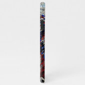 Coque iPhone 11Pro Max Étui pour téléphone Geometric Mosaic Alpha Wolf (Côté droit)