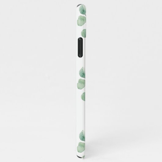 Coque iPhone 11Pro Max Eucalyptus Motif vert (Côté droit)
