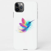 Coque iPhone 11Pro Max Exotic Rainbow Hummingbird (Dos)