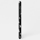 Coque iPhone 11Pro Max Fantômes d'Halloween foncé (Côté gauche)