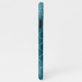 Coque iPhone 11Pro Max Filles Turquoise Turquoise Sirène Épales Monogramm (Côté droit)