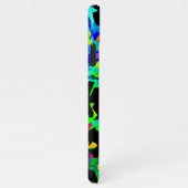 Coque iPhone 11Pro Max Flammes colorées (Côté droit)