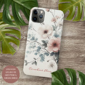 Coque iPhone 11Pro Max Fleurs Aquarelles Sophistiquées Classiques