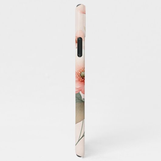 Coque iPhone 11Pro Max Fleurs d'aquarelle élégantes et délicates (Côté droit)