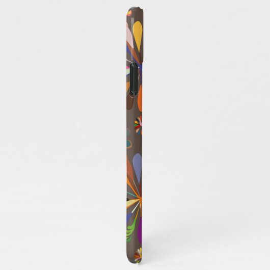 Coque iPhone 11Pro Max Fleurs multicolores mignonnes (Côté droit)