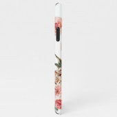 Coque iPhone 11Pro Max Fleurs Pastel Modernes & Cadeau Personnalisé Kraft (Côté droit)