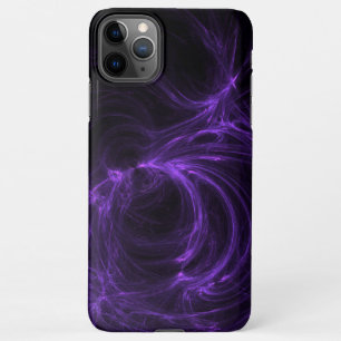 Coque iPhone 11Pro Max Fractale pourpre