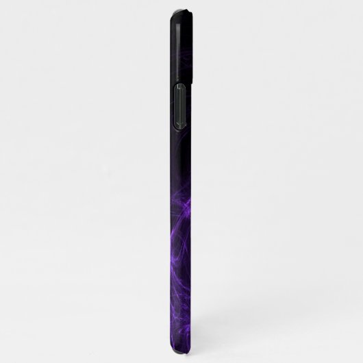 Coque iPhone 11Pro Max Fractale pourpre (Côté droit)