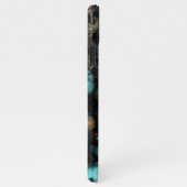 Coque iPhone 11Pro Max Funky Modern Eclectic Fractals Art Motif (Côté droit)