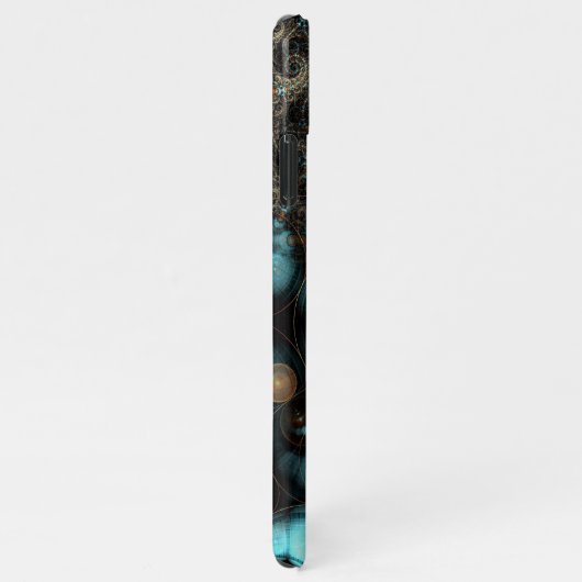 Coque iPhone 11Pro Max Funky Modern Eclectic Fractals Art Motif (Côté droit)