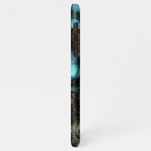 Coque iPhone 11Pro Max Funky Modern Eclectic Fractals Art Motif (Côté gauche)