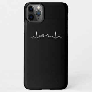 Coque iPhone 11Pro Max Funny Swimmer Heartbeat Apparel