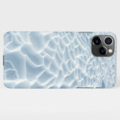 Coque iPhone 11Pro Max Géométrie Gelée : Le Paysage Crystallié (Dos Horizontal)