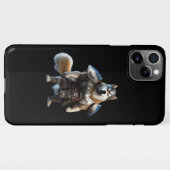 Coque iPhone 11Pro Max Guerrier Alaskan Malamute Chien, Militaire Alaskan (Dos Horizontal)