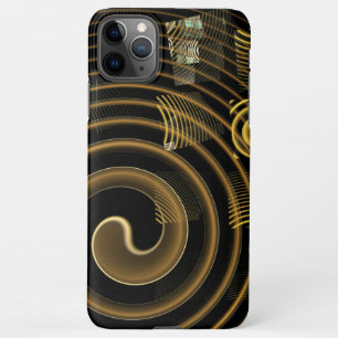 Coque iPhone 11Pro Max Hypnose Art Abstrait brillant