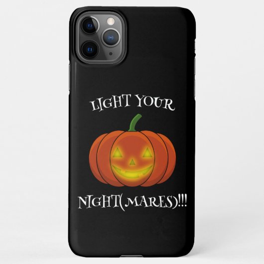 Coque iPhone 11Pro Max Jack-o'-Lanterne - Allumez vos cauchemars (Dos)