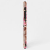 Coque iPhone 11Pro Max Jardin rose enchanté mignon Poméranien (Côté gauche)