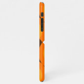 Coque iPhone 11Pro Max Jaune Orange Brown rétro Motif d'art du milieu du  (Côté gauche)