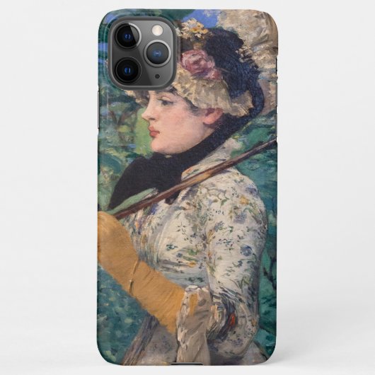 Coque iPhone 11Pro Max Jeanne (Printemps) Par Édouard Manet (Dos)