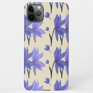 Coque iPhone 11Pro Max Jolies fleurs violettes