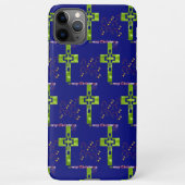 Coque iPhone 11Pro Max Joyeux style Noël (Dos)