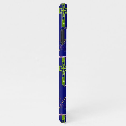 Coque iPhone 11Pro Max Joyeux style Noël (Côté droit)