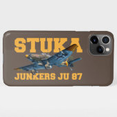 Coque iPhone 11Pro Max Junkers Ju 87 (Dos Horizontal)