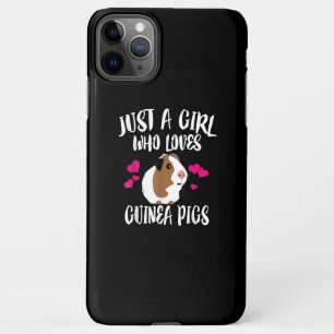 Coque iPhone 11Pro Max Juste une fille qui aime la Guinée Cochon Guinée G