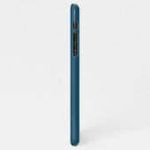 Coque iPhone 11Pro Max La meilleure vie jamais Turquoise (Côté gauche)