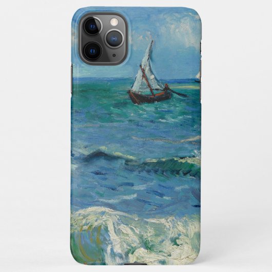 Coque iPhone 11Pro Max La mer aux Saintes Maries de la Mer | Van Gogh (Dos)