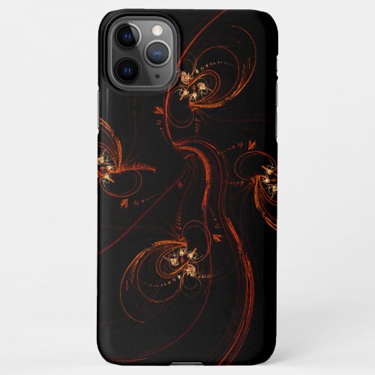 Coque iPhone 11Pro Max L'art Abstrait sombre (Dos)