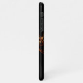 Coque iPhone 11Pro Max L'art Abstrait sombre (Côté gauche)