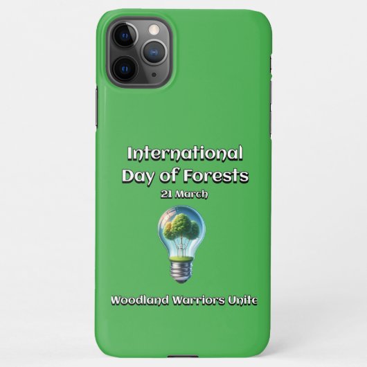 Coque iPhone 11Pro Max Les Guerriers Des Bois S'Unissent. Journée des for (Dos)