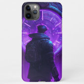 Coque iPhone 11Pro Max Machine à temps (Dos)