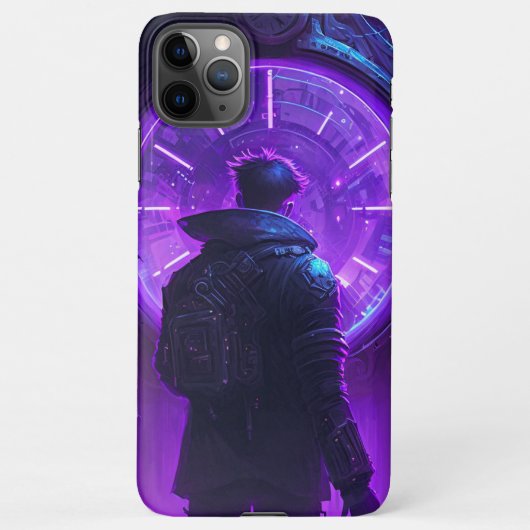 Coque iPhone 11Pro Max Machine à temps (Dos)