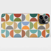 Coque iPhone 11Pro Max MCM Semiccles Motif couleur grande sur crème (Dos Horizontal)