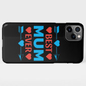 Coque iPhone 11Pro Max Meilleure maman jamais, Amour Mère's Day Cadeau (Dos Horizontal)