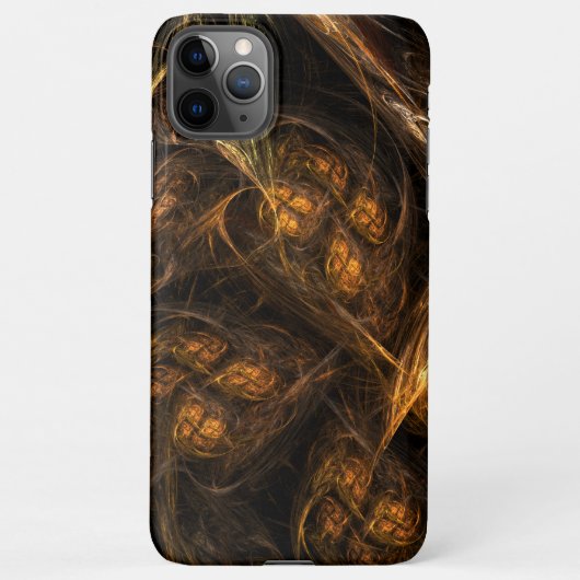 Coque iPhone 11Pro Max Mère Terre Art Abstrait brillant (Dos)